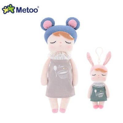 Metoo หวานน่ารัก Plushamp; ตุ๊กตาสัตว์ของเล่นเด็กคาวาอี้ตุ๊กตา Metoo แองเจล่ากระต่ายสำหรับเด็กผู้หญิง