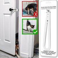 【LZ】✸✹❧  Durable Doorknob Frame Fixing Holders Door Holder Latch Multi-functional Pet Cat Avoidance Collision Accessories