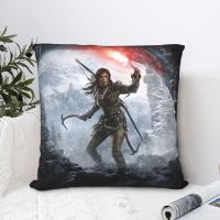 [Dudu home furnishing] Lara Croft ปลอกหมอน Tomb Raider Jonah Maiava เกมสั้นบวกปลอกหมอนอิงสำหรับบ้านโซฟาเก้าอี้เป้ตกแต่ง