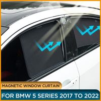 Magnetic Side Window Sunshade Visor For BMW 5 SERIES G30 525I 530I 2022 2021 2020 2019 2018 2017 Car Side Window Curtain MESH