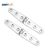 2 PCS 28x153mm Marine Grade 316 Boat Cupboard Cabinet Door Butt Hinge Furniture Fitting cabin deck hinges Drawer Hinge