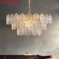 SUNMEIYI สำหรับห้องนั่งเล่นแขวนในร่มสำหรับตกแต่งห้อง Lampu Gantung Kristal ไฟเพดานร้านอาหารห้องรับประทานอาหารห้องครัว