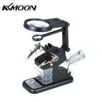 KKmoon TH7206เชื่อมอเนกประสงค์,3X/4.5X/25X ไฟ LED แว่นขยายสำหรับวางบนโต๊ะเป็น USB พอร์ตแท่นรองที่ยึดแว่นขยายเครื่องมือซ่อมแซม