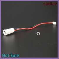 ของขวัญคริสต์มาส Cadiav ไฟ LED ลวด2Pin USB Type-C กันน้ำเชื่อมต่อโดยตรงการบีบอัดฐานหญิงซ็อกเก็ตชาร์จอินเตอร์เฟซที่มีการเชื่อม