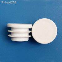 40p16 19 22 25 28 32 38 50mm White round tube inserting end cap blank Pipetable feet plastic plugfurniture feet pads cover