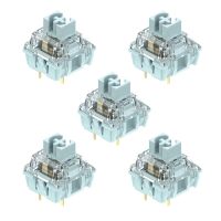 【CW】 5pcs/pack Bluish Linear Switches Mechanical keyboard 3 Pins