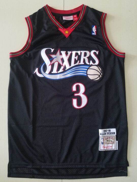 ready-stock-most-popular-mens-no-3-allen-iverson-philadelphia-76ers-mitchell-ness-1997-98-hardwood-classics-swingman-jersey-black