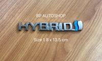 โลโก้ HYBRID ติดรถโตโยต้า ขนาด 13.5 cm