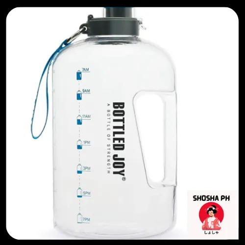 Shosha PH Half Gallon Water Bottled, BPA Free 75oz Large ...