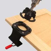 Woodworking Hole Drilling Guide Locator Kit 35mm Hinge Boring Jig Hole with Fixture Hole Opener Template for Door Cabinets