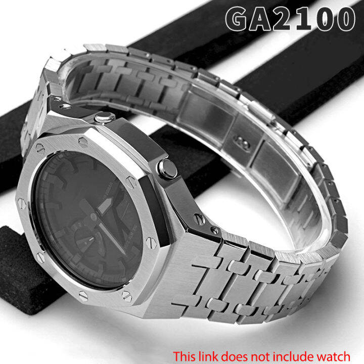 Metal Watch Band Case for Casio GShock GA2100 GA2110 Case Replacement