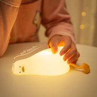 เป็ด Nightlights Led Night Light Duckling ชาร์จโคมไฟ USB การ์ตูนซิลิโคนเด็กห้องนอนเด็กตกแต่งวันเกิด Gift