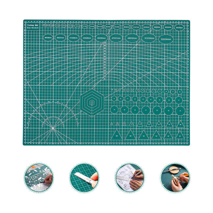 A2 Cutting Mat Doublesided Cutting Board Cut Pad DIY Tool with Clear