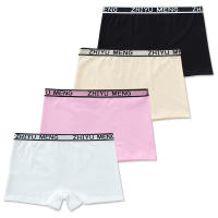 4PcsLot Girls Boxer Briefs Panties Underwear Underpants Girl for Kids Children 8-14Y