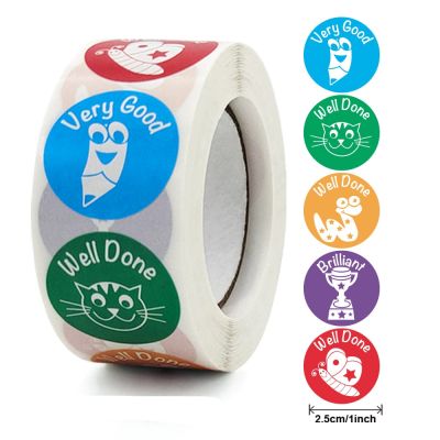 100-500pcs Stickers for Kids Cute Animal Children Reward Stickers Teacher Supplie for Classroom Potty Training Motivational Stickers Labels