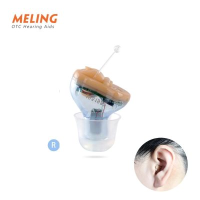ZZOOI Q10 Hearing Aids Audifonos for Deafness/Elderly Adjustable Micro Wireless Mini Size Invisible CIC Hearing Ear Sound Amplifier