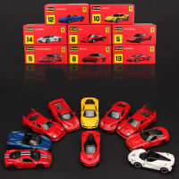 Bburago 1:64 Ferrari F40 F50 F12 TBF LaFerrari ล้อแม็กรถสปอร์ตรุ่นจำลอง D Iecast โลหะของเล่นยานพาหนะรถรุ่นเก็บ