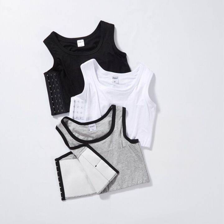 Chest Binder Full Bandage Side Buckle Breast Binder Super Tight Tomboy