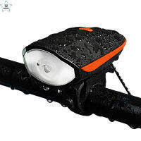 【ในสต็อก】ไฟหน้าจักรยาน240 Lumens แบบชาร์จไฟได้ Super Bright Night Riding ไฟฉายด้านหน้าโคมไฟขี่จักรยานเกียร์