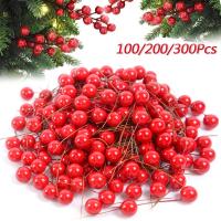 【YF】 50-300Pcs Stamens Artificial Small Berries Wedding Wreath Decorations