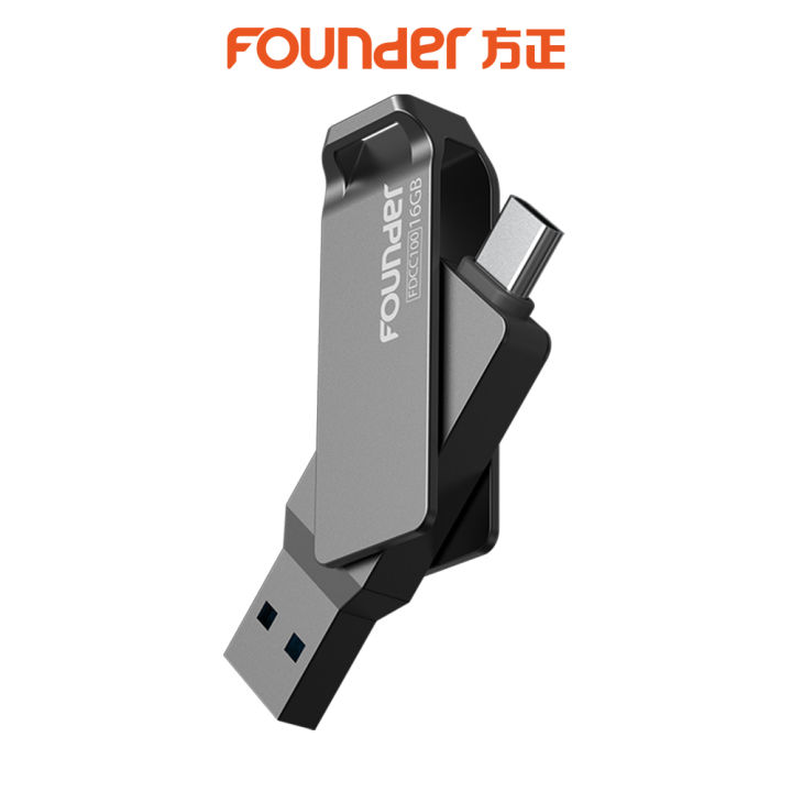 ผู้ก่อตั้งประเภท C แฟลชไดร์ฟ32/64/128/256GB USB 3.0 OTGDual อินเตอร์เฟส USB USB แฟลชไดร์ฟ USB 3.1 + USB-C/ประเภท C