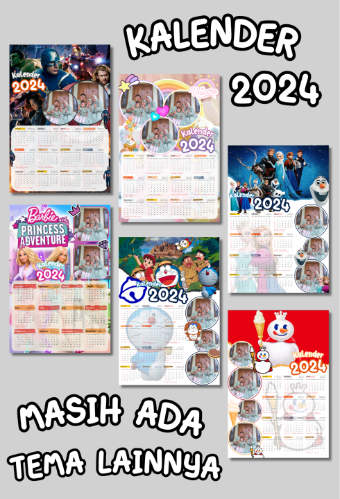 Kalender 2024 Costum Bisa Pakai Foto Sendiri Lazada Indonesia 8301