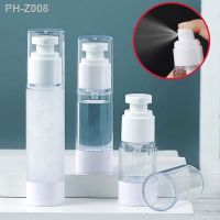 Spray Bottle Lotion Bottle 15ml-100ml Vacuum Airless Pump Bottles Plastic Lotion Sub-Bottling Facial Cream Travel Accessories