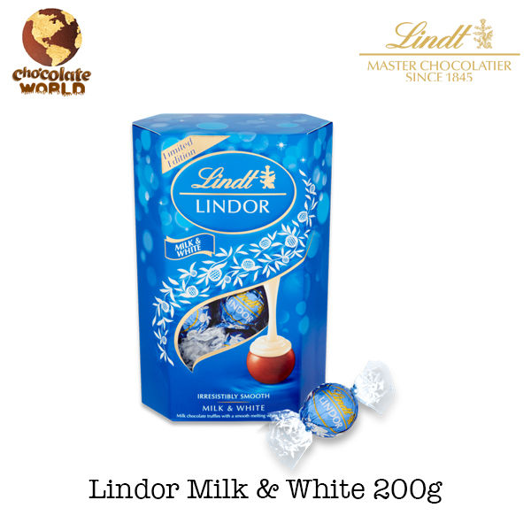 Lindt Lindor Milk And White Chocolate Truffles 200g Lazada