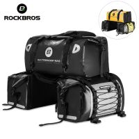 ◆ ROCKBROS Motorcycle Trunk Bag 60L Large Capacity Waterproof Seat Bag Wear resistant Gym Sports Travel Handbag Cycling Equipment