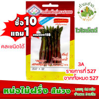 (ซื้อ10แถม1) เมล็ดพันธุ์ หน่อไม้ฝรั่ง สี่ม่วง Purple Asparagus ประมาณ 5เมล็ด 3A สามเอ ผักสวนครัว เมล็ดพันธุ์พืช เมล็ดผัก เม็ดผัก พืชผัก