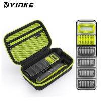 【DT】 hot  Yinke Guide Comb Kit [10 in 1] with Hard Case for Philips One Blade QP2520 QP2530 QP2620 QP2630 Face Body Hybrid Electric Shaver