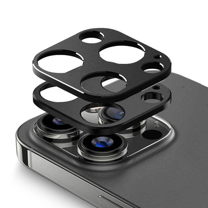 2 Pack Camera Lens Protector for iPhone 15 Pro/iPhone 15 Pro Max Matte