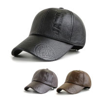 PU Leather Baseball Cap High Quality Winter Cap Men Snapback Hat Casquette Gorras Para Hombre Mens Trucker Cap For Male