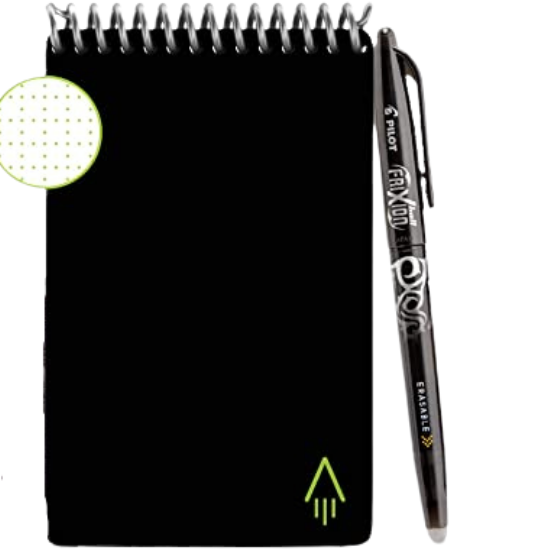 Rocket Book Mini The Endlessly Reusable Intelligent Notebook ( Black