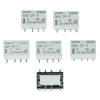 【❖New Hot❖】 xinao66069392692 รีเลย์สัญญาณ G6k-2f-Y Smd 5V Dc 5ชิ้น8pin สำหรับการถ่ายทอด Omron 10*6.5*5มม