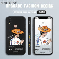 Hontinga เคสสำหรับ VIVO Y85 V9,เคสซิลิโคนนิ่มขอบสี่เหลี่ยมแบบเต็มเคสป้องกันกล้องด้านหลังสำหรับเด็กผู้ชาย