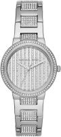 นาฬิกาข้อมือผู้หญิง MK3984 MICHAEL KORS Silver Tone Stainless Steel Pave Glitz Ladies Watch