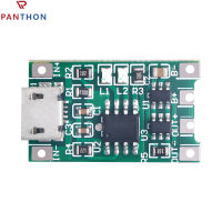 PANTHON 3.7V 4.2V ชาร์จโมดูลรวมสำหรับแผงโมดูล PCB ป้องกันเพิ่มการชาร์จไฟแบตเตอรี่ลิเธียม18650