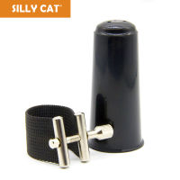 Bakelite โลหะปากเป่าแซกโซโฟน Ligature Clarinet Ligature Sax Ligature Sax Cilp สำหรับ Alto Tenor Soprano แซกโซโฟน Clarinet