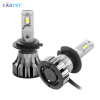 CarTnT 1คู่ Super Bright 6500K H11 Led รถ H11 H7 H8 H9 22000LM 110W 9006/HB4 9005/HB3 H4 H11 H1 H13 9007 HB5 4 Led 12V CANBUS ไฟหน้าหลอดไฟ