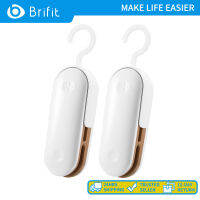 Brifit 2 in 1 เครื่องซีลแบบพกพาและเครื่องตัดมินิเครื่องซีลถุงมือถือเครื่องซีลสูญญากาศเครื่องซีลถุงเครื่องซีลความร้อนสำหรับถุงพลาสติกเก็บอาหาร (2 ชิ้น)