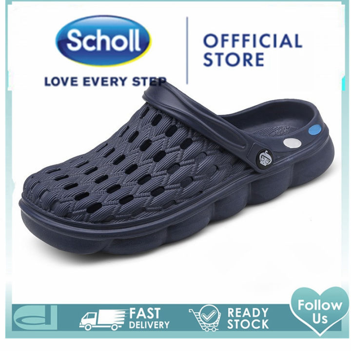 scholl-สกอลล์-scholl-รองเท้าแตะสำหรับนวดรองเท้าแตะสไตล์ใหม่และรองเท้าแตะสำหรับผู้ชายรองเท้าแตะเพื่อสุขภาพบ้านพื้นแบนด้านนอกสวมใส่ได้ทุกแบ-รองเท้าสกอลล์-nbsp-รองเท้าสกอ-สกอล์-scholl-รองเท้าสกอลล์-schol