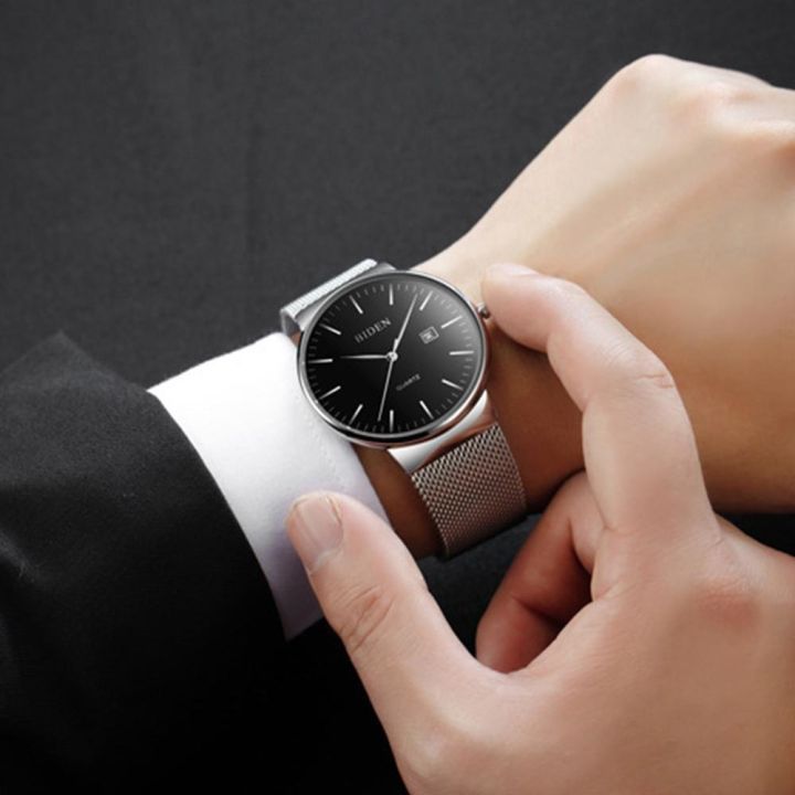 biden-ผู้ชายนาฬิกาควอตซ์-japan-movt-ปฏิทินกันน้ำนาฬิกาข้อมือสำหรับชายธุรกิจนาฬิกาเหล็กตาข่ายวง-montre-homme