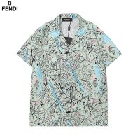 2022 Summer New F Classic Character Printed Shirt Men and Women Fashion Short-sleeved POLO Shirt Beach Clothes