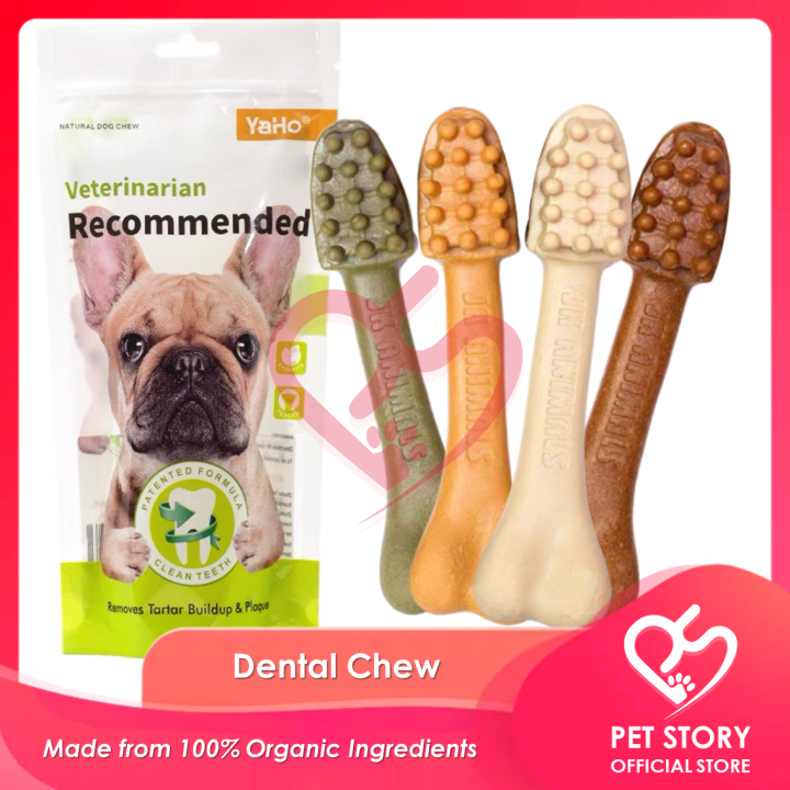 Extra Large 19CM Dental Chew Bone Toothbrush Shaped Dog Treats 162g