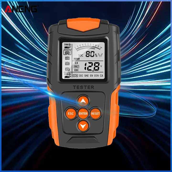 【ANENG】12V/24V Battery Load Tester Universal Auto Battery Analyzer