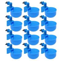 Chicken Water Cups Poultry Feeder Drinker for Coop Multi-Purpose Feeding Tool for Ducks Chickens Birds and Turkeys well-liked