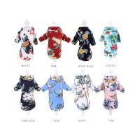 Summer Pet Dog Clothes Hawaiian Style Leaf Printed Beach Shirts for Small Medium Large Dogs Cat Chihuahua Costume Pet Clothing