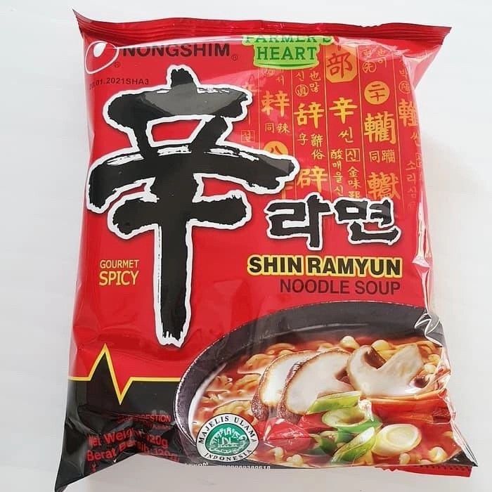 Nongshim Shin Ramyun Spicy Mushroom 120 Gr Lazada Indonesia 