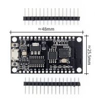 【Thriving】 Azam Sons 1ชิ้น NodeMCU โมดูล Lua WIFI V3บูรณาการของ + อุปกรณ์ Usb-serial CP2102 32เมตร USB-CH340G อนุกรม